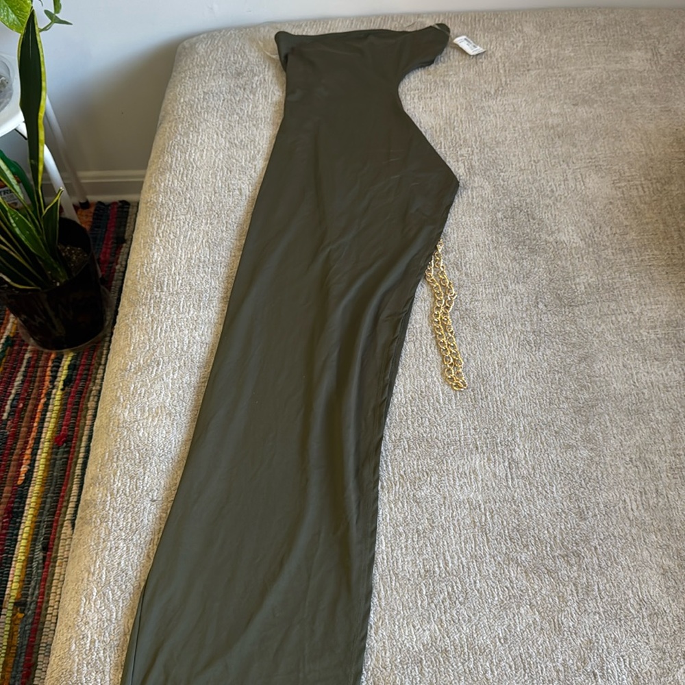 Cherry Mellow Olive Long Dress